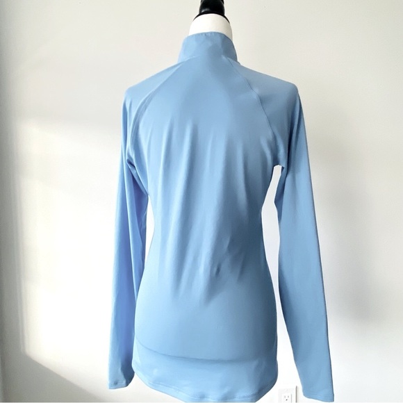 Half Zip Long Sleeve Activewear Top - Picture 8 of 11